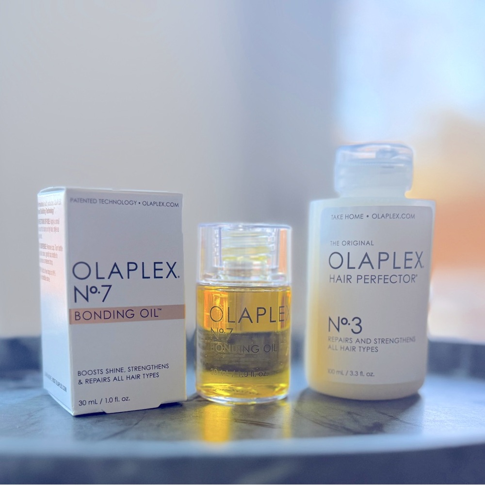 Brand new and unopened Olaplex No. 3 & No. 7 Bonding Oil Bundle – Full Size